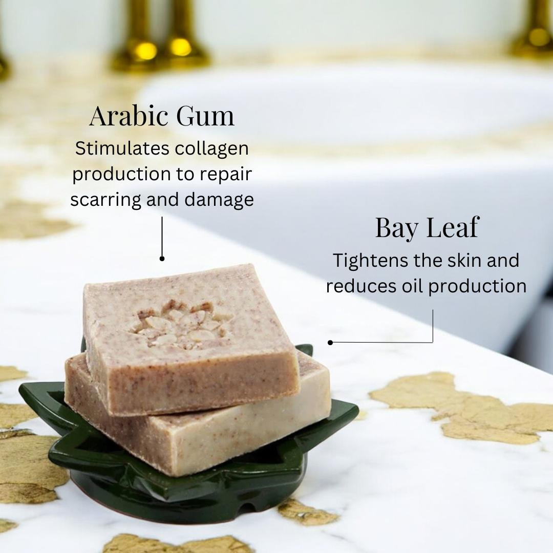 Arabic Gum and Bay Leaf Soap - 100g