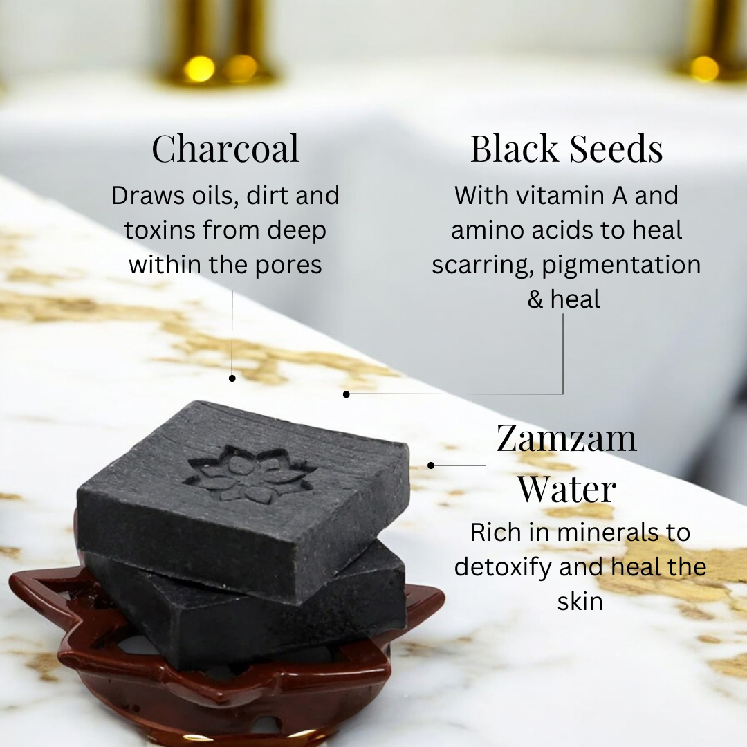 Charcoal and Blackseeds Soap - 100g