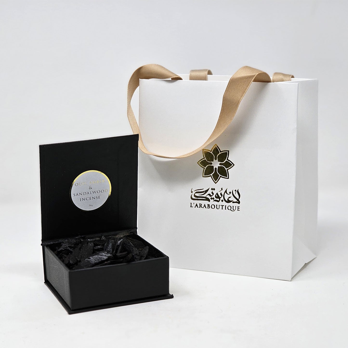 Oud Incense with Amber and Sandalwood - 50g