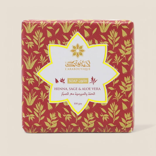 Henna, Sage and Aloe Vera Soap - 100g