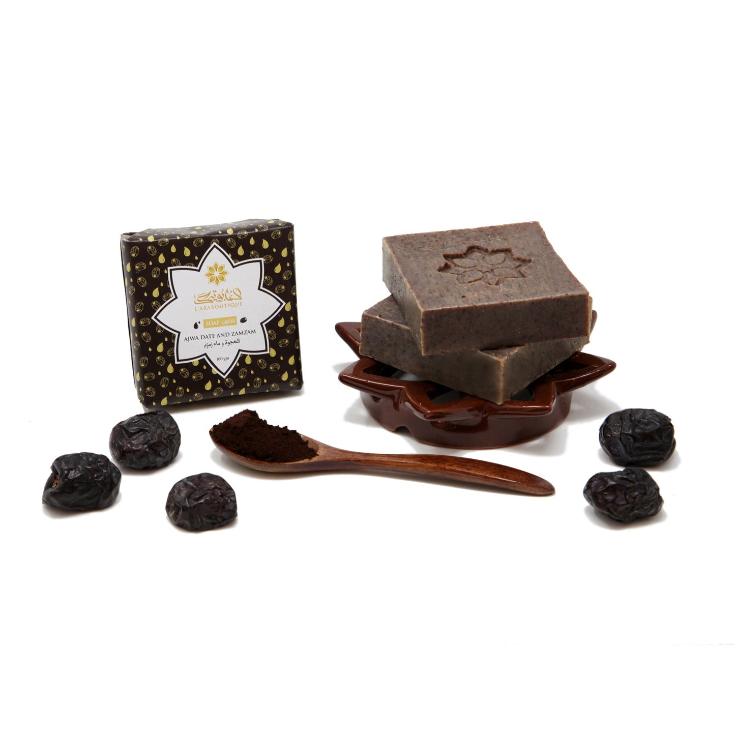 Ajwa Date and Zamzam Soap - 100g