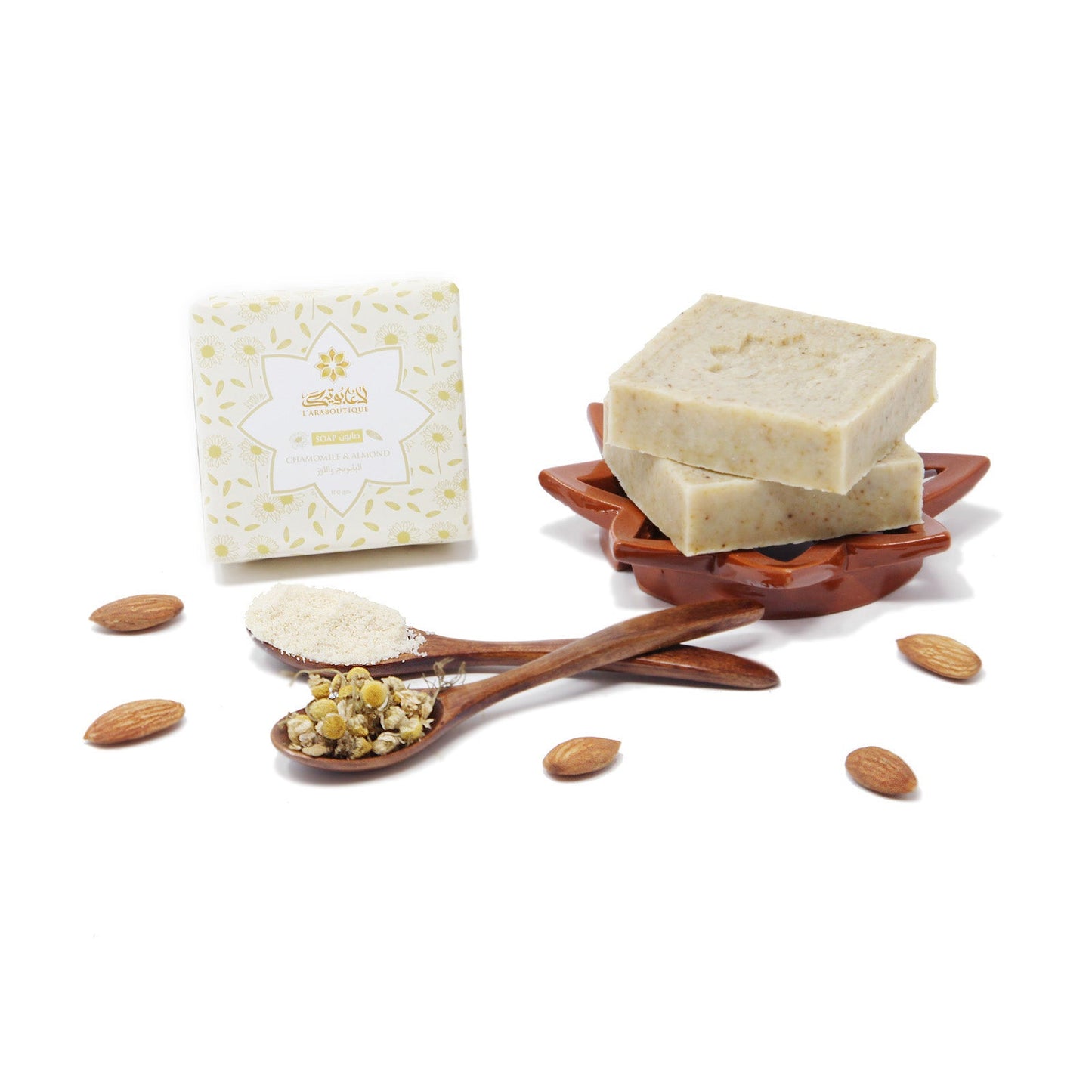 Chamomile and Almond Soap - 100g