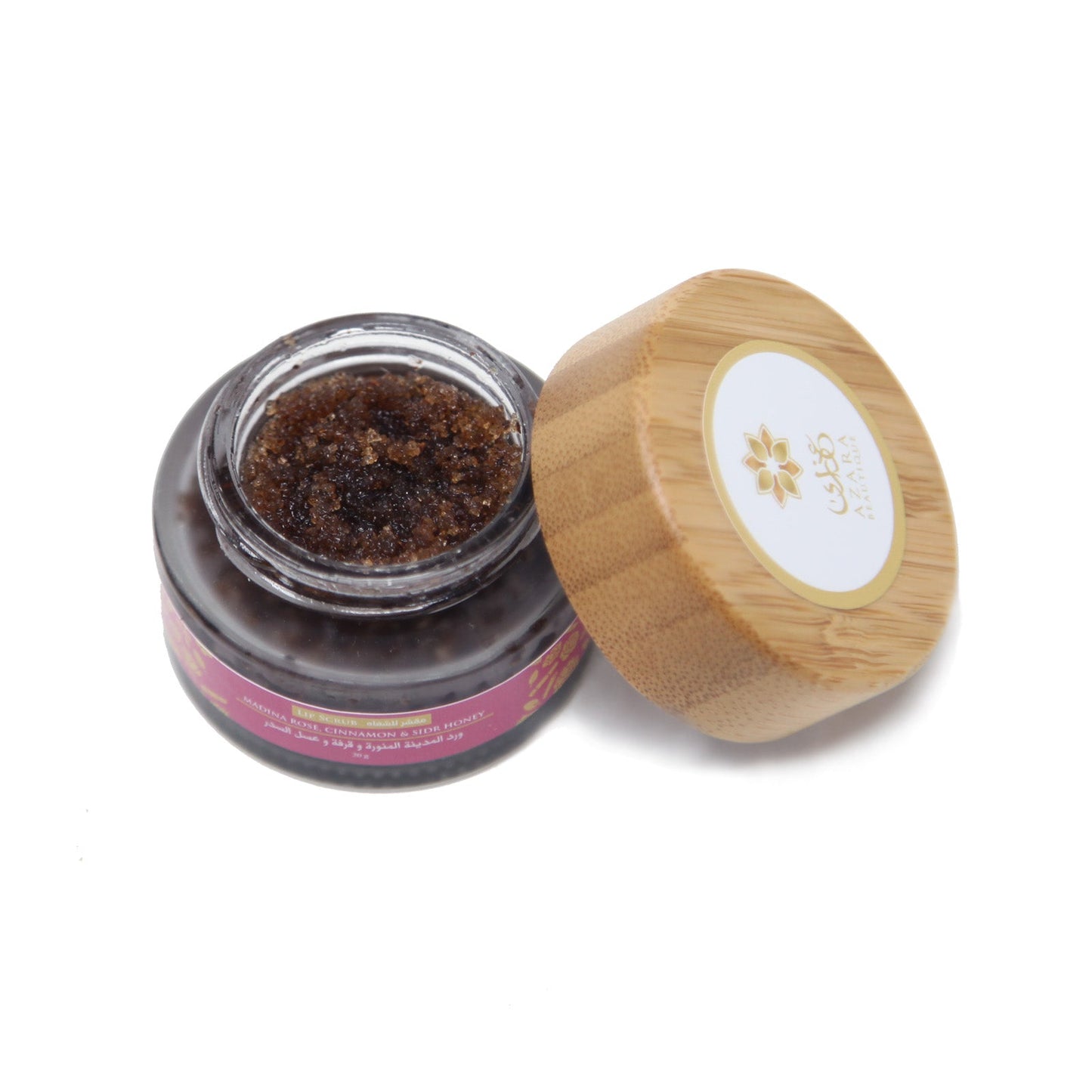 Madina Rose, Cinnamon and Sidr Honey Lip Scrub - 20g