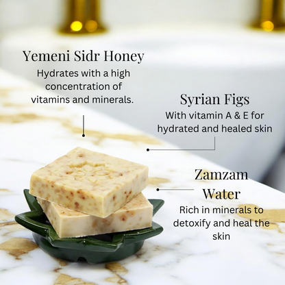 Fig, Olive and Zamzam Soap - 100g