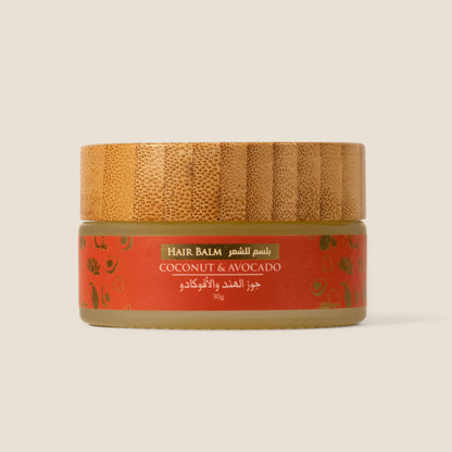 Coconut and Avocado Hair Balm - 30g
