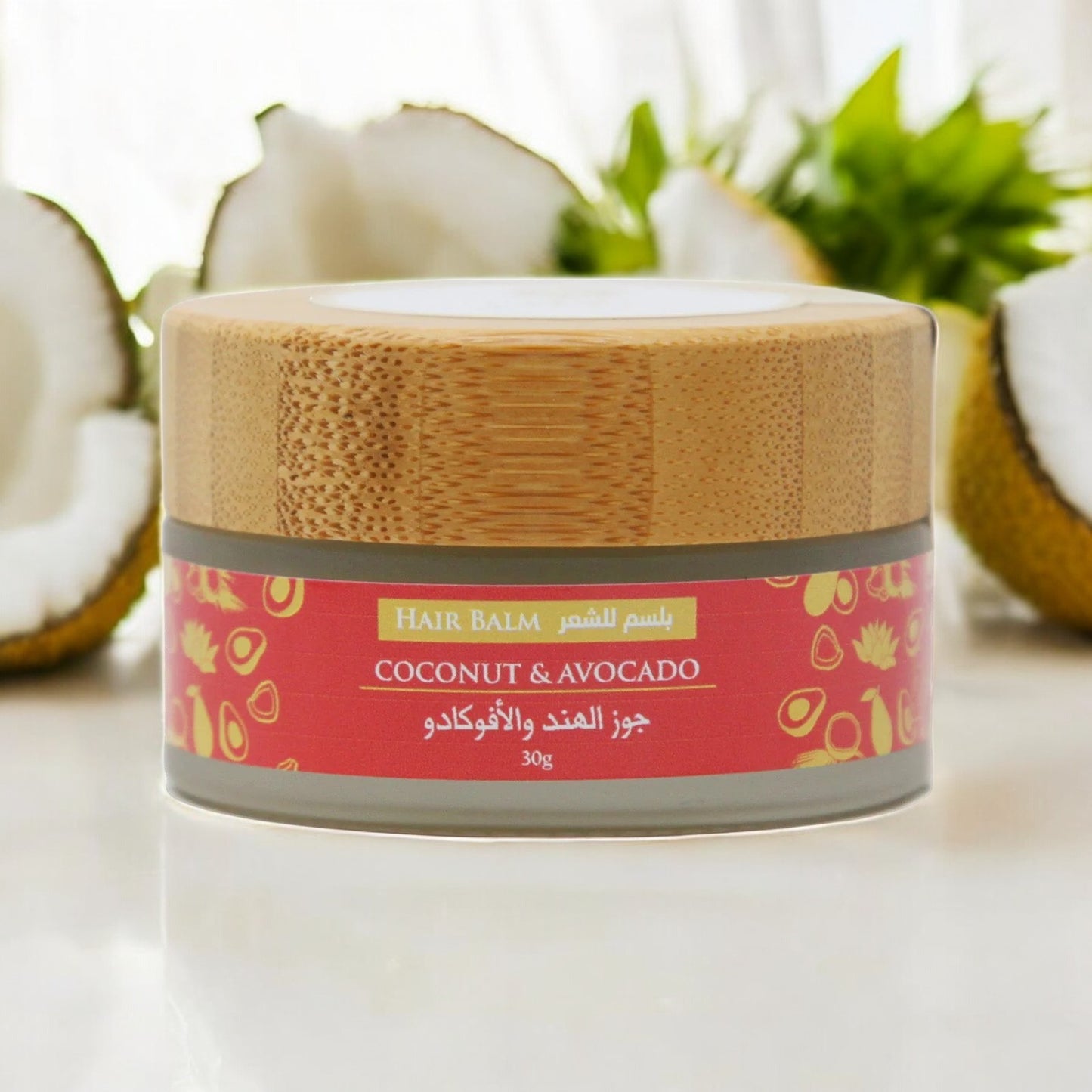 Coconut and Avocado Hair Balm - 30g