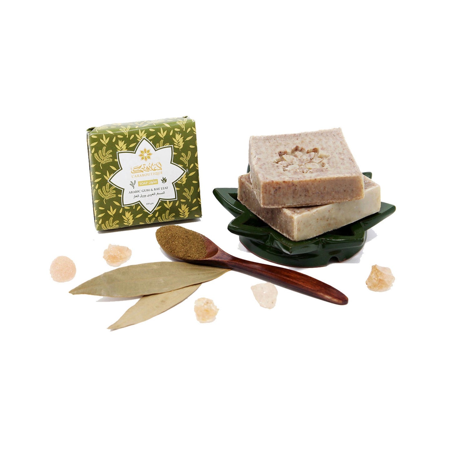 Arabic Gum and Bay Leaf Soap - 100g