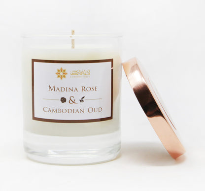 Madina Rose and Cambodian Oud Candle