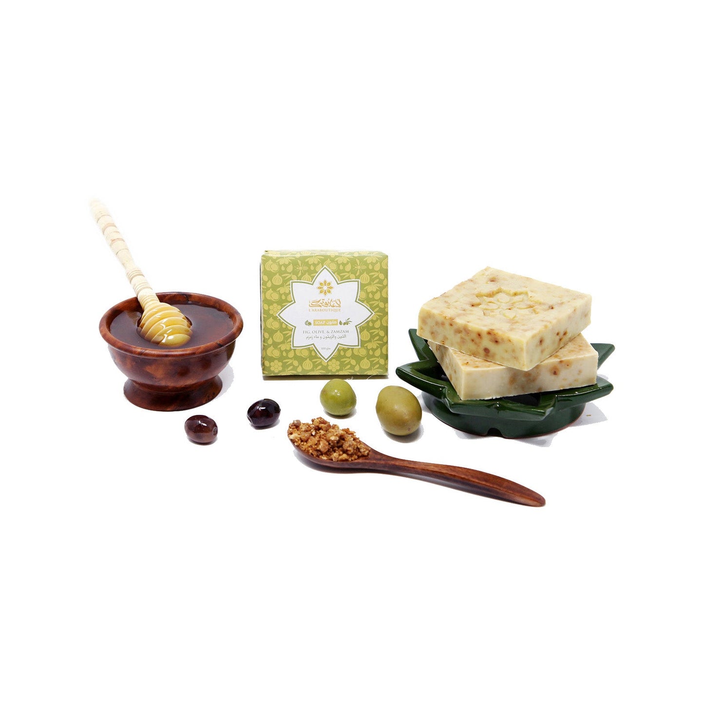 Fig, Olive and Zamzam Soap - 100g