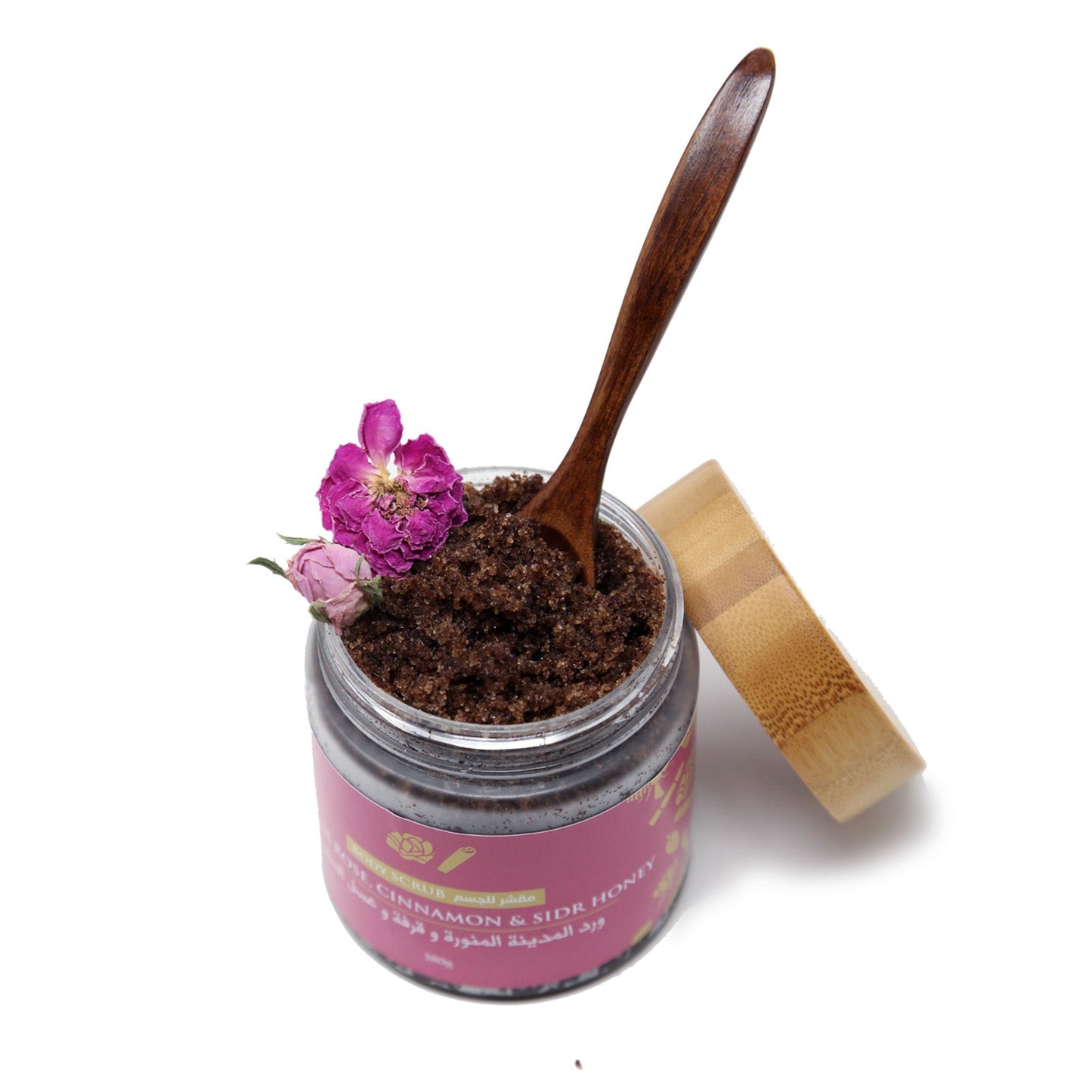 Madina Rose, Cinnamon and Sidr Honey Face and Body Scrub - 350g