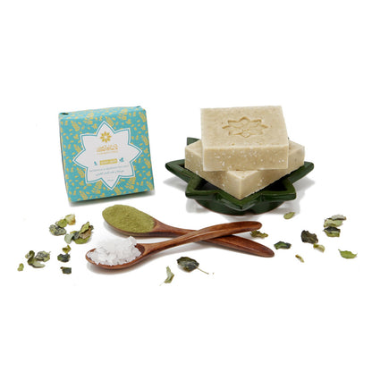 Moringa and Arabian Sea Salt Soap - 100g