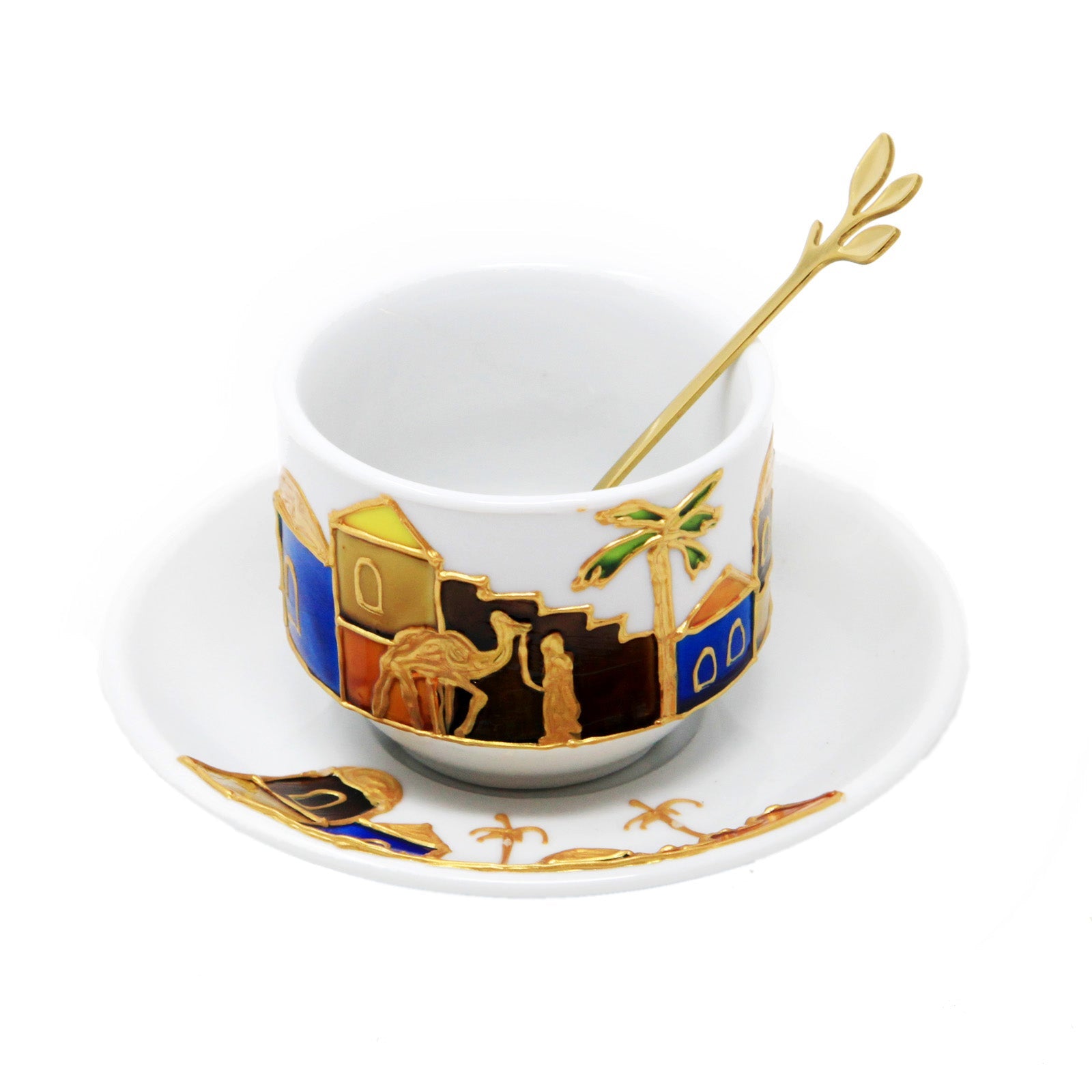 Arabian Tea Cup and Saucer