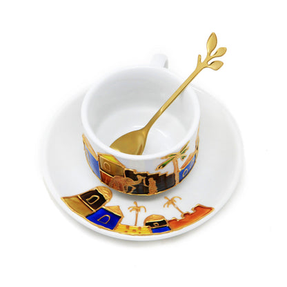Arabian Tea Cup and Saucer